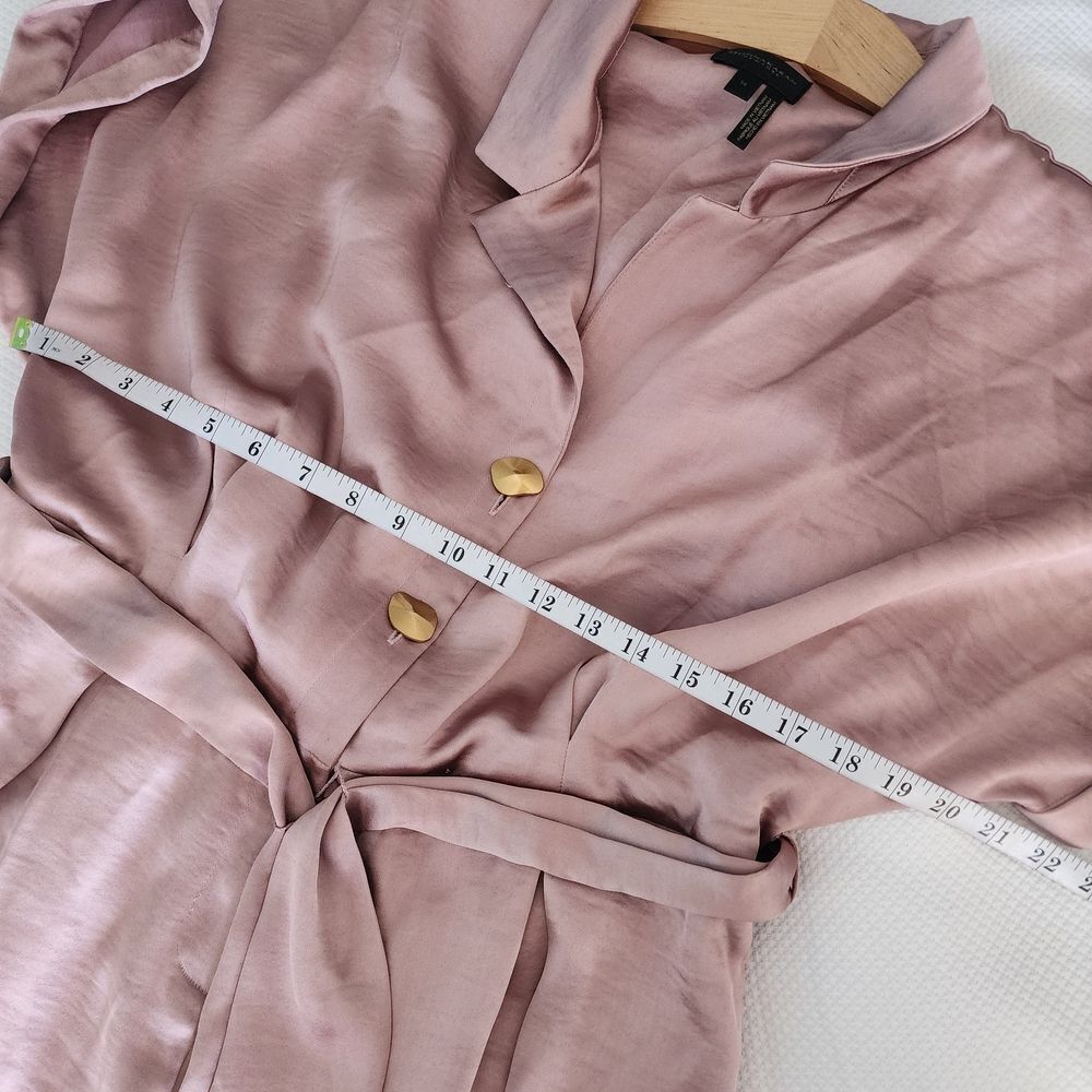 Donna Karan Gold Pink Jumpsuit - Picture 7 of 16